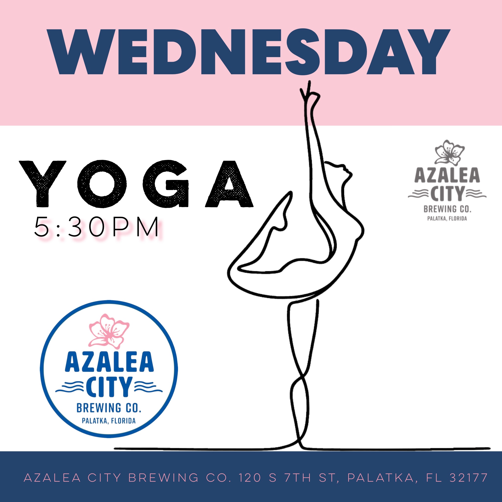 Yoga at Azalea City Brewing Co. – Visit Palatka