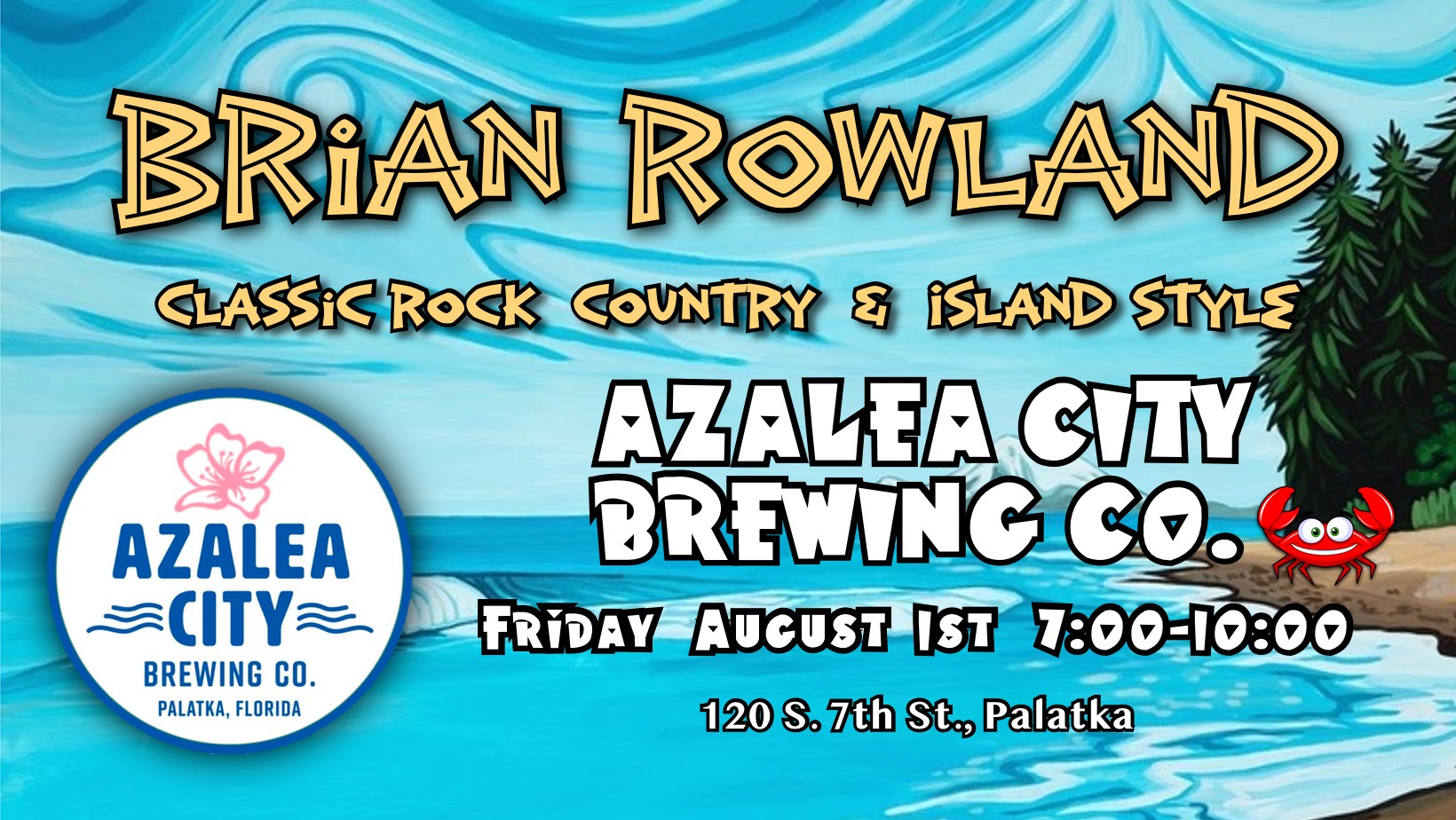 Brian Rowland at Azalea City Brewing Co. – Visit Palatka